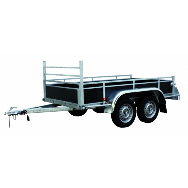 Aanhangwagen  laadvermogen 1600 kg / 3.00 m x 1.30m