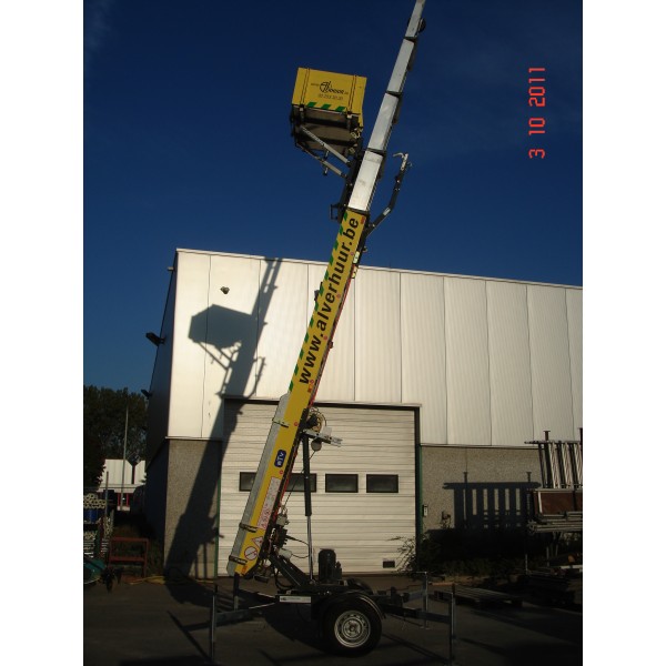 Verhuislift Easy 18 m op aanhangwagen - 220V