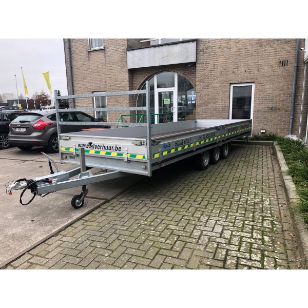 Aanhangwagen  laadvermogen 2160 kg / 6.00 m x 2.00 m